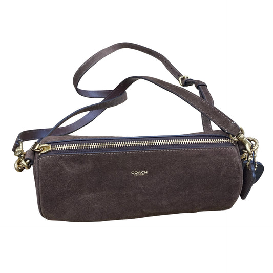 Handbag Designer By Coach In Brown, Size:Small