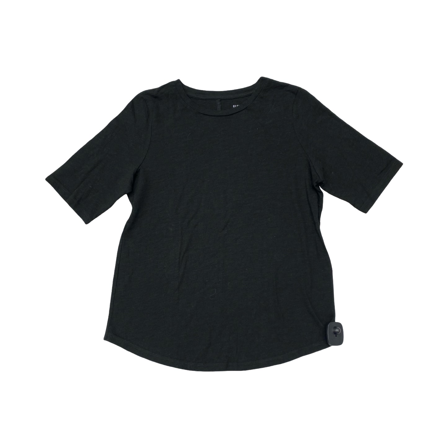 Top Ss Designer By Eileen Fisher In Black, Size:Xs