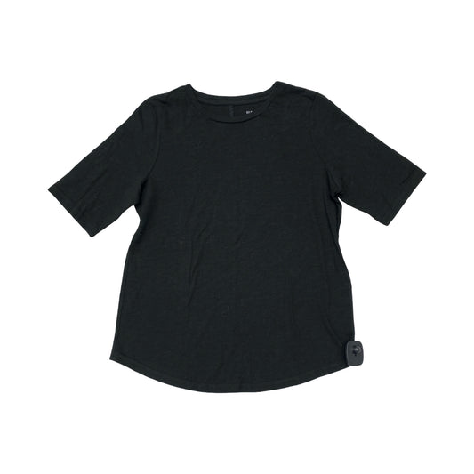 Top Ss Designer By Eileen Fisher In Black, Size:Xs