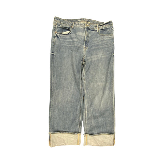 Jeans Wide Leg By Old Navy In Blue Denim, Size:18
