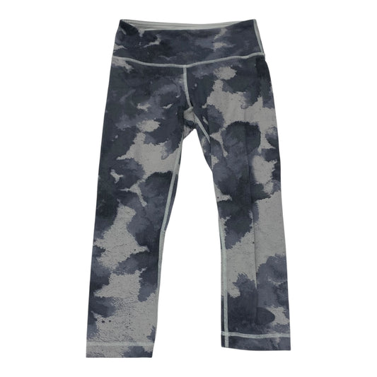 Athletic Leggings Capris By Lululemon In Grey, Size:4
