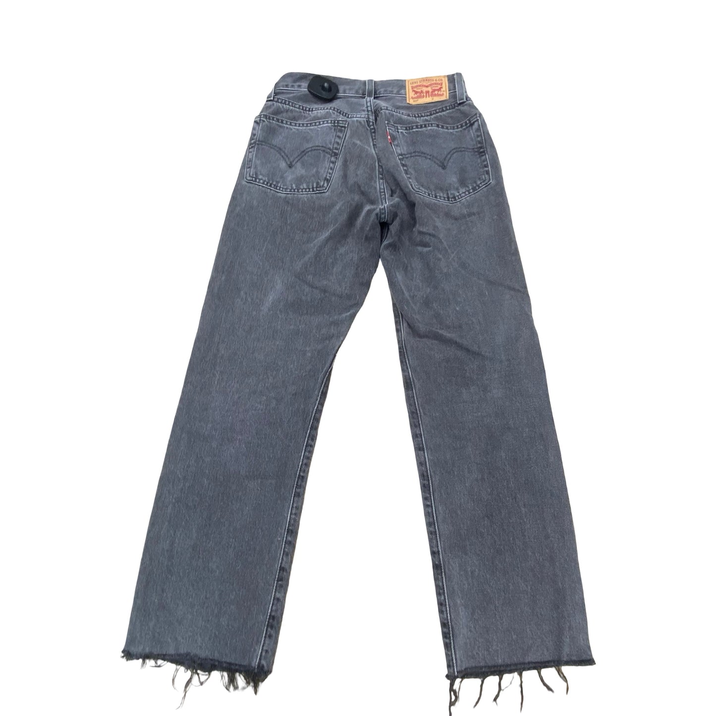 Jeans Straight By Levis In Black, Size:0