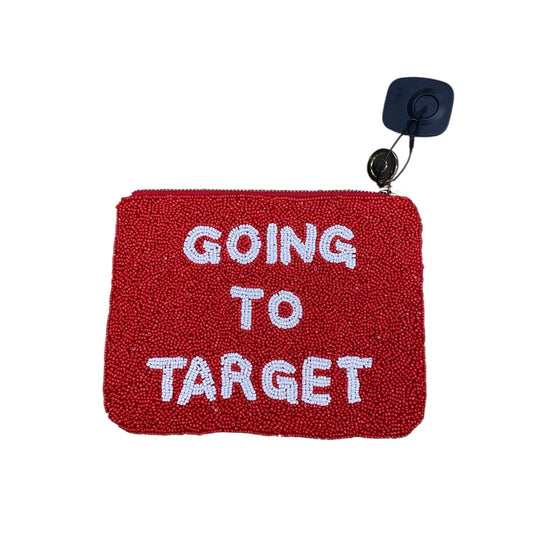 Makeup Bag By Target-Designer In Red, Size:Medium