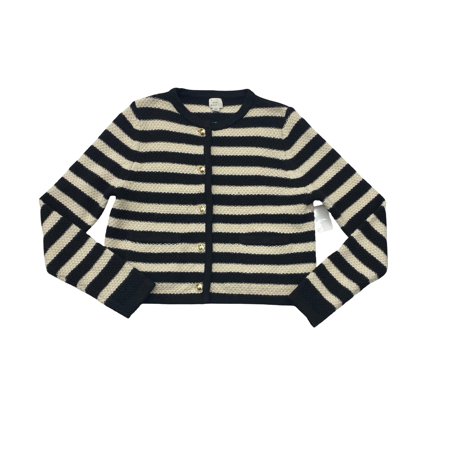 Blazer By A New Day In Black & Cream, Size:Xs