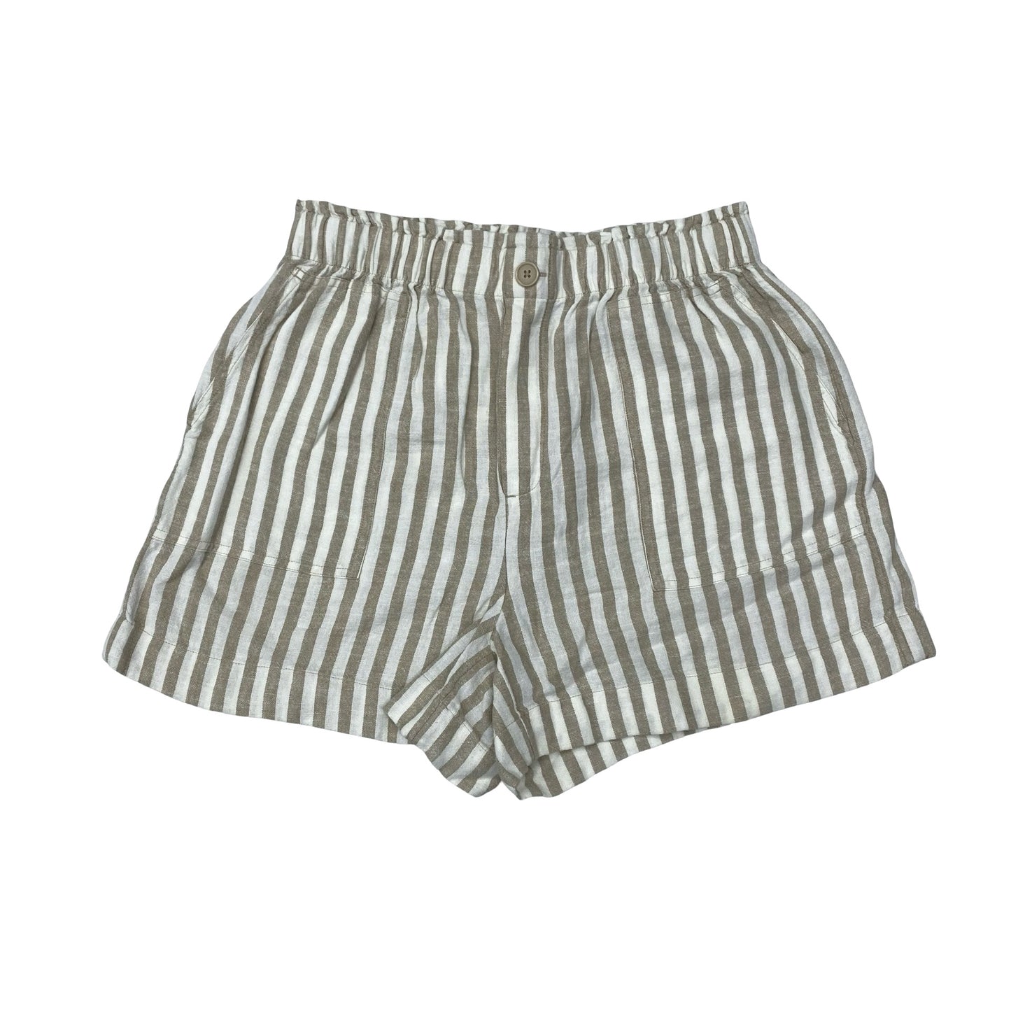 Shorts By Loft In Brown & White, Size:M