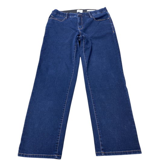 Jeans Straight By Angels In Blue, Size:14