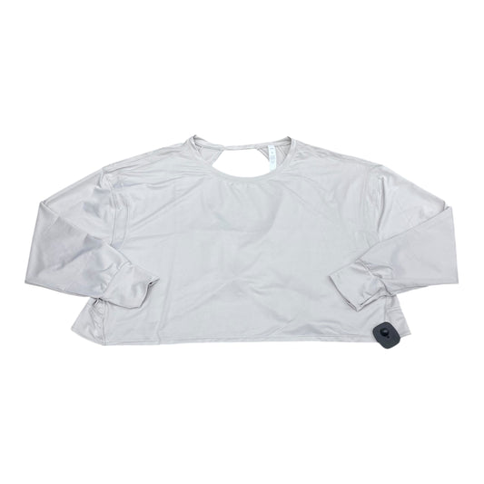 Athletic Top Ls Crewneck By Gottex In Taupe, Size:S