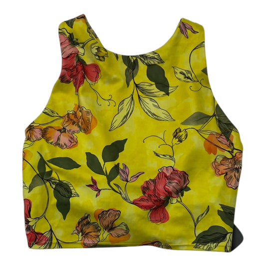 Athletic Tank Top By Athleta In Yellow, Size:S