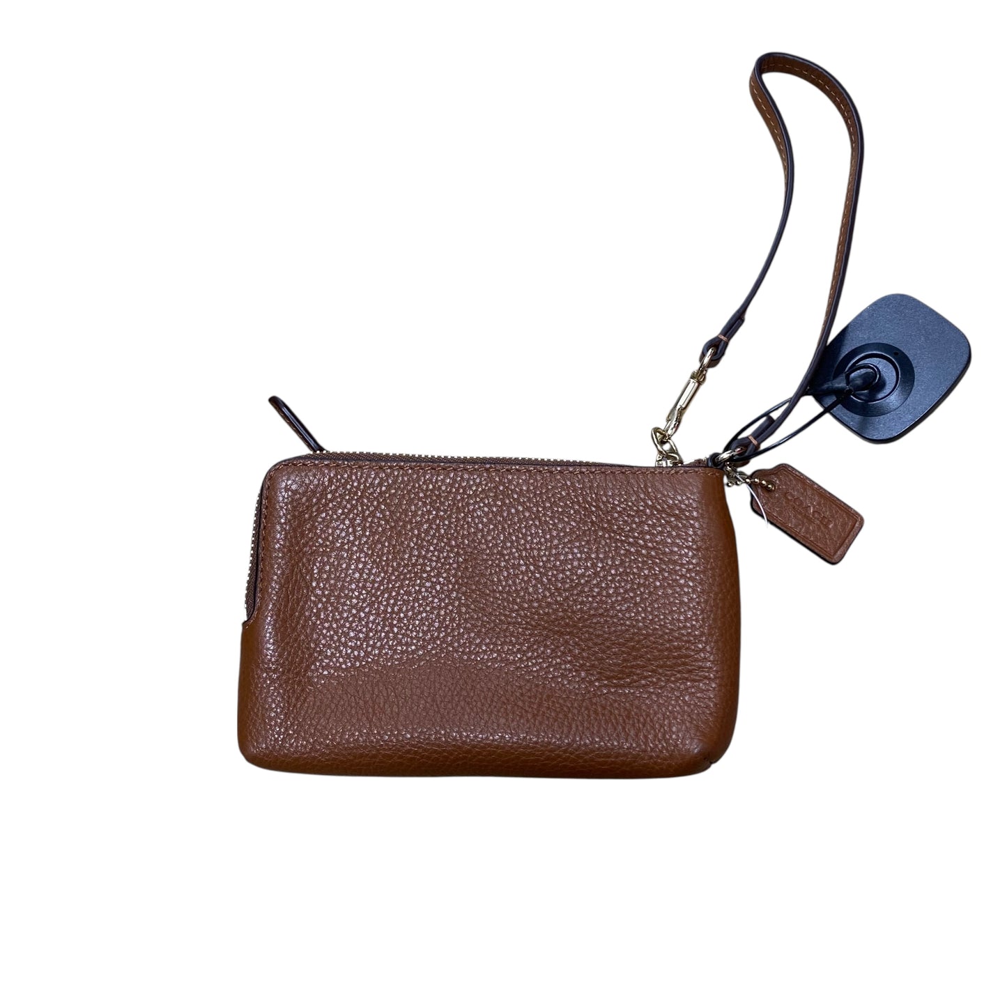 Wristlet Designer By Coach In Brown, Size:Medium