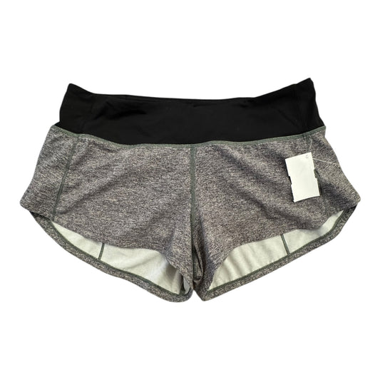 Athletic Shorts By Lululemon In Grey, Size:4