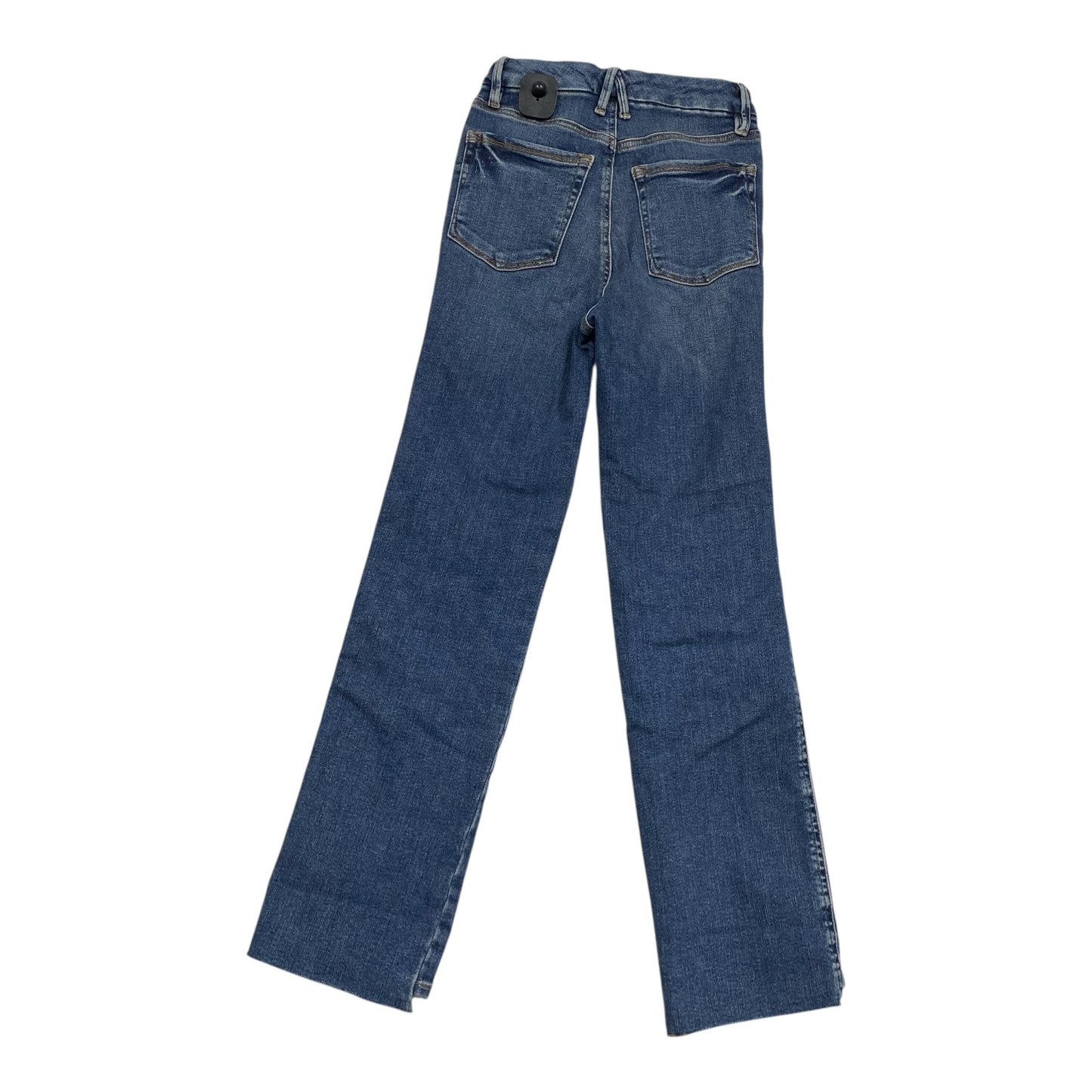 Jeans Boot Cut By Good American In Blue Denim, Size:0