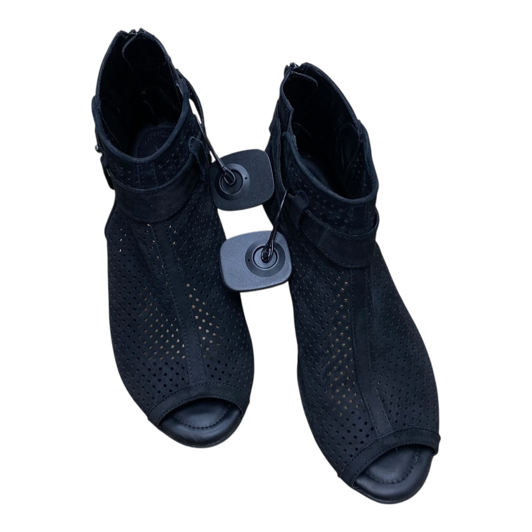 Shoes Heels Kitten By Earth In Black, Size:8.5