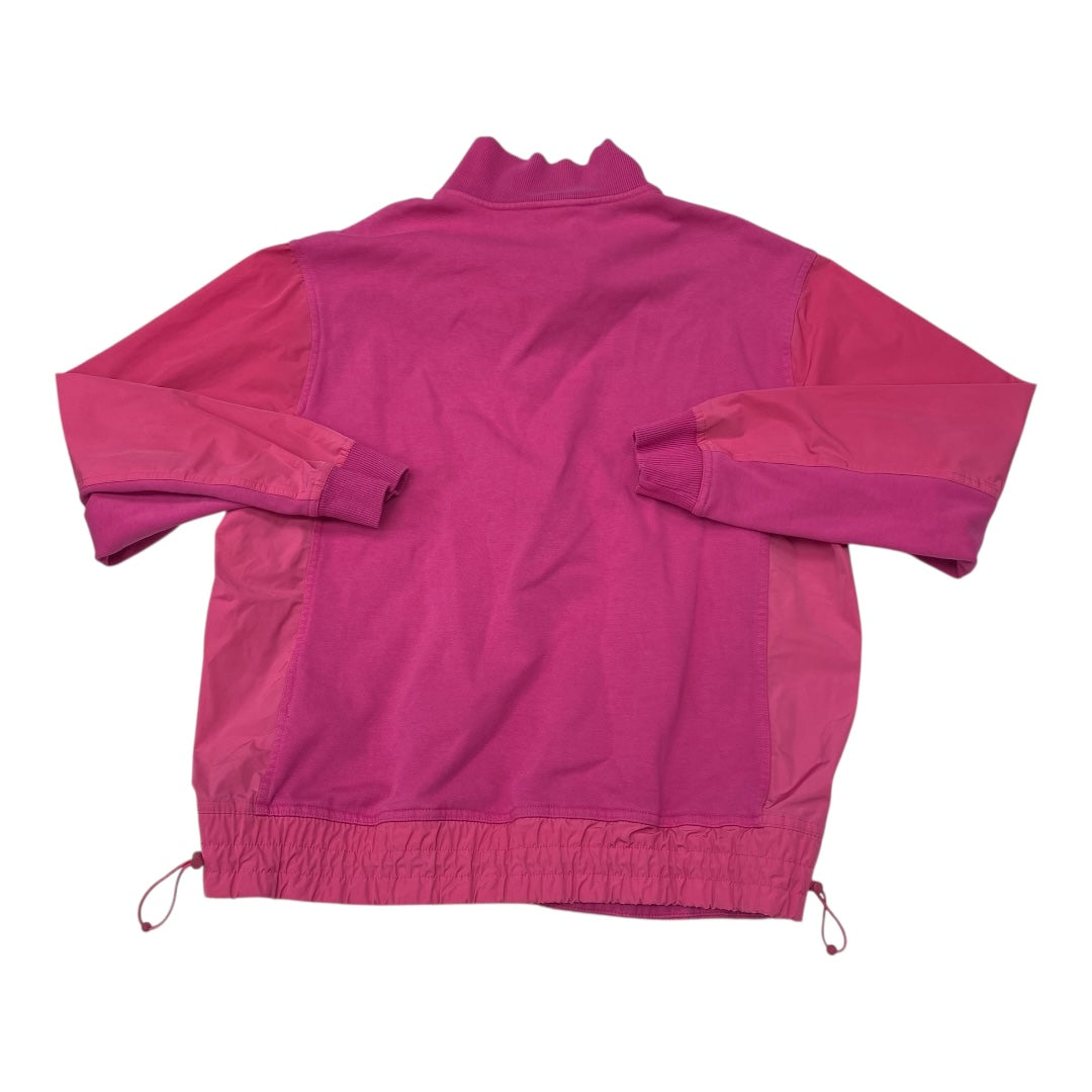 Athletic Jacket By Athleta In Pink, Size:Xsp