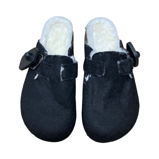 Shoes Flats By Clothes Mentor In Black, Size:7