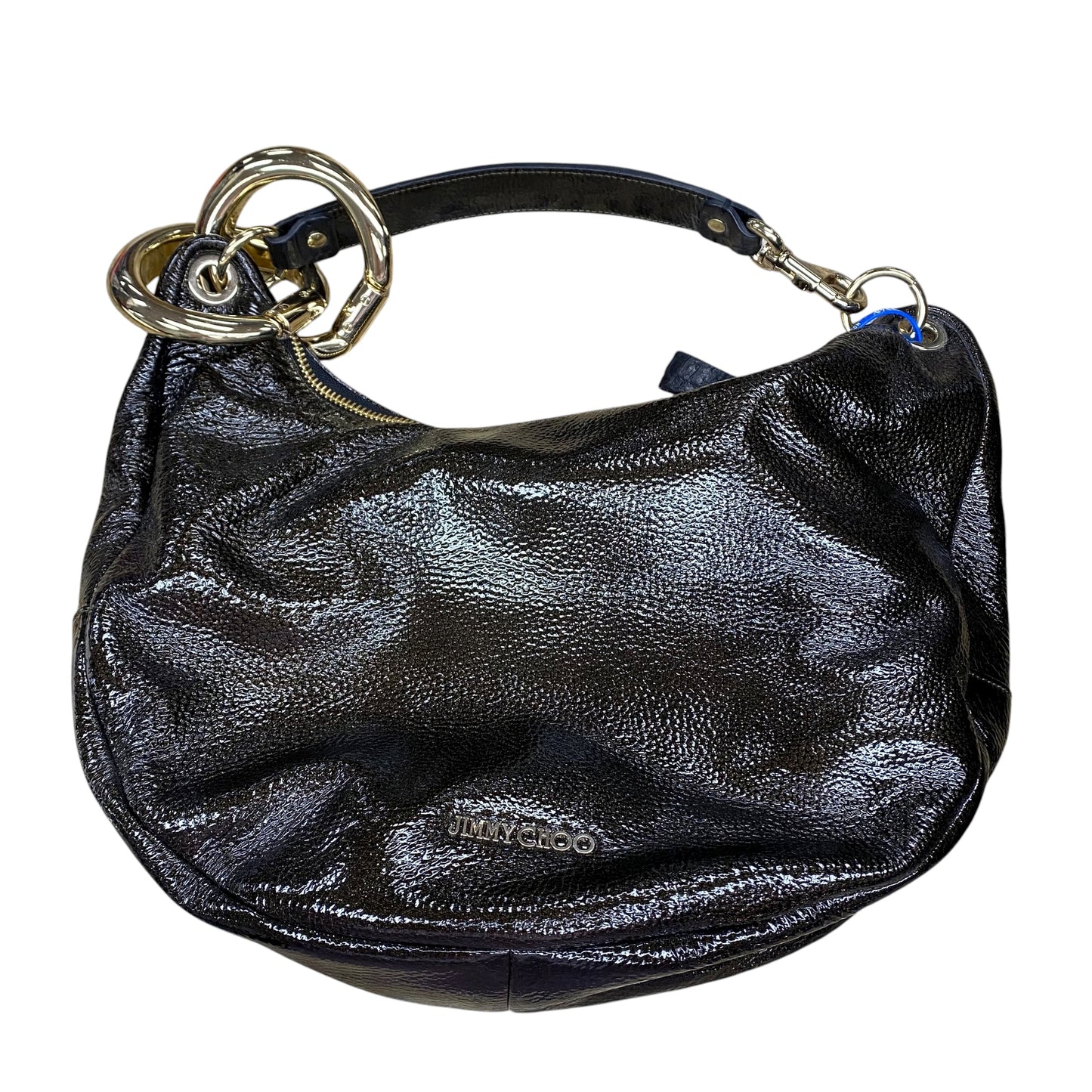 Handbag Luxury Designer By Jimmy Choo In Black, Size:Small