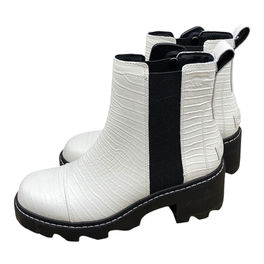Boots Designer By Sorel In Black & White, Size:10