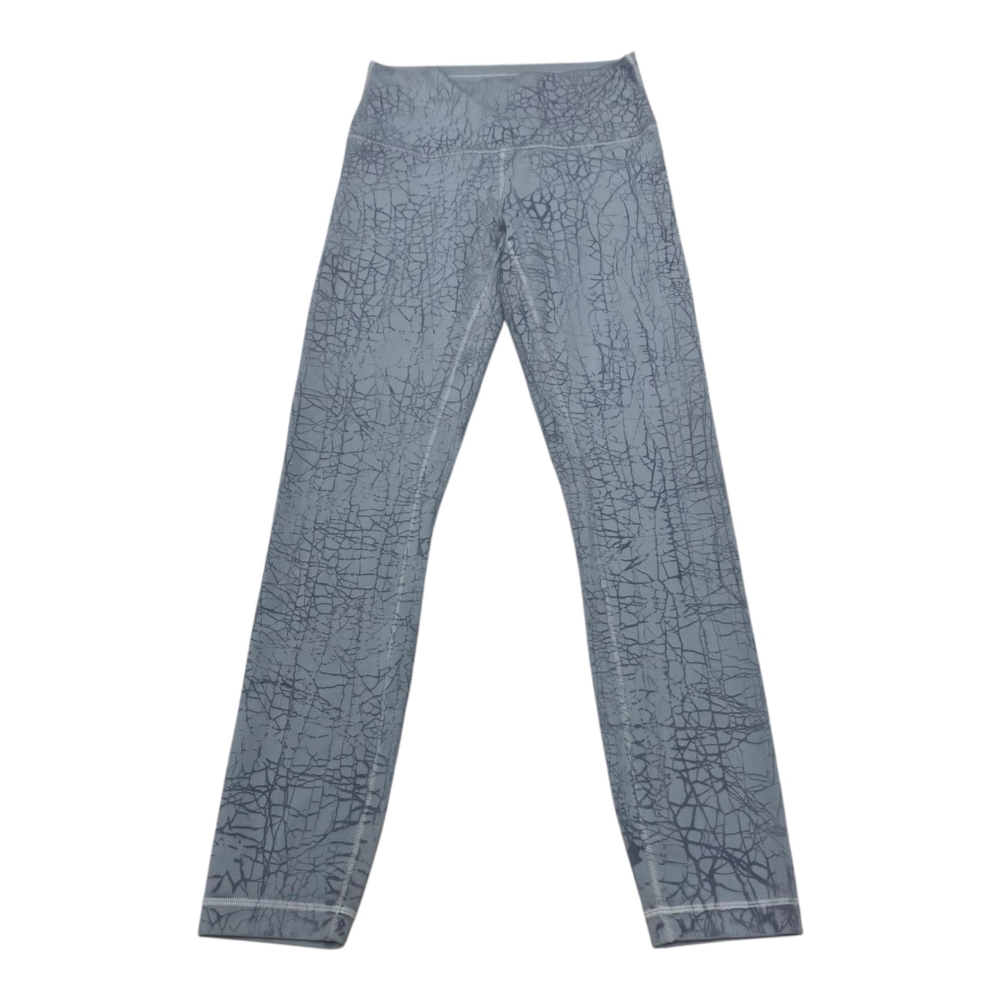 Athletic Leggings By Lululemon In Grey, Size:4