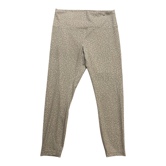 Athletic Leggings By Lululemon In Grey, Size:14