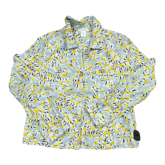 Top Ls By Cynthia Rowley In Floral Print, Size:L
