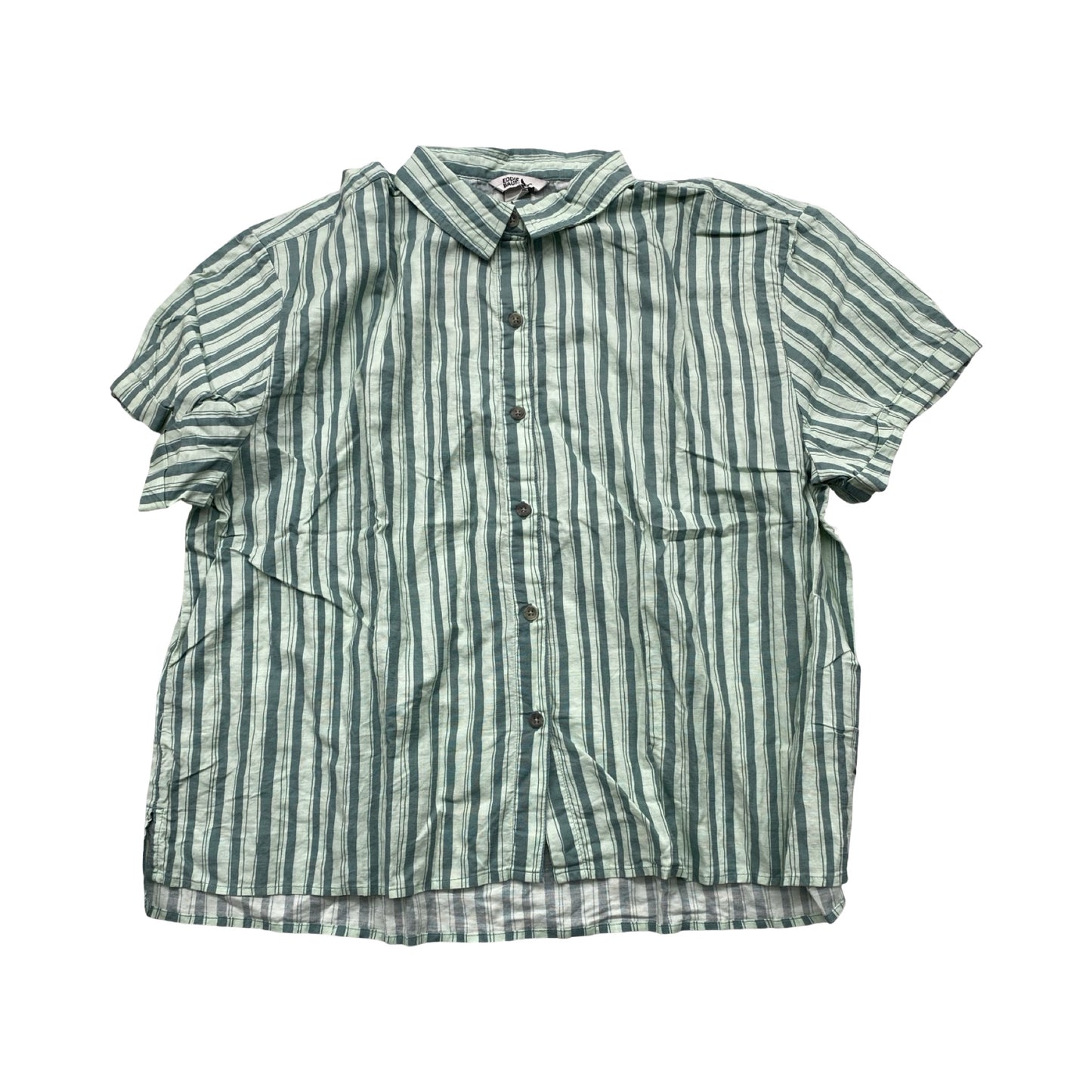 Top Ss By Eddie Bauer In Striped Pattern, Size:L