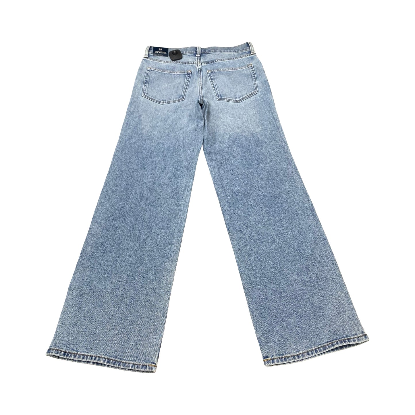 Jeans Wide Leg By J. Crew In Blue Denim, Size:4