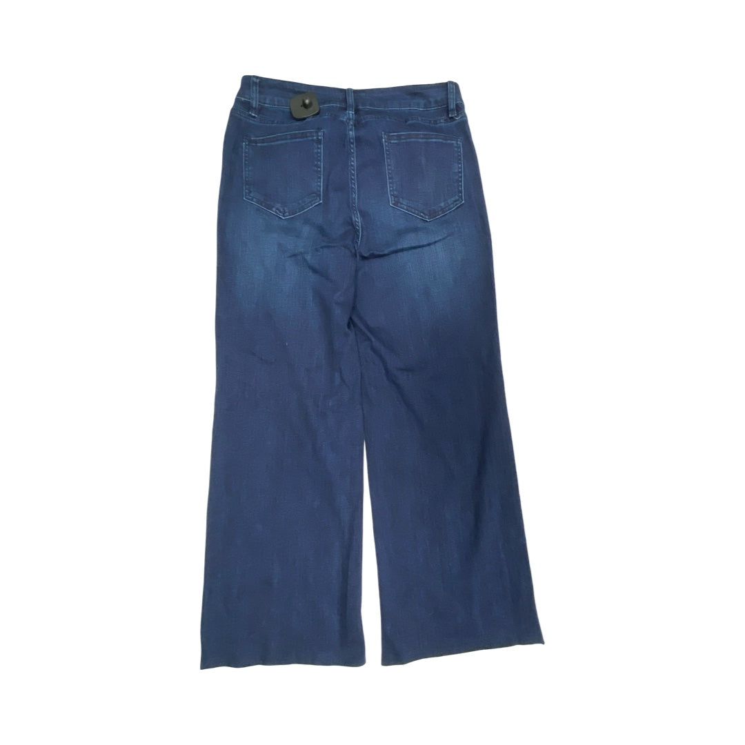 Jeans Wide Leg By Cmc In Blue Denim, Size:6
