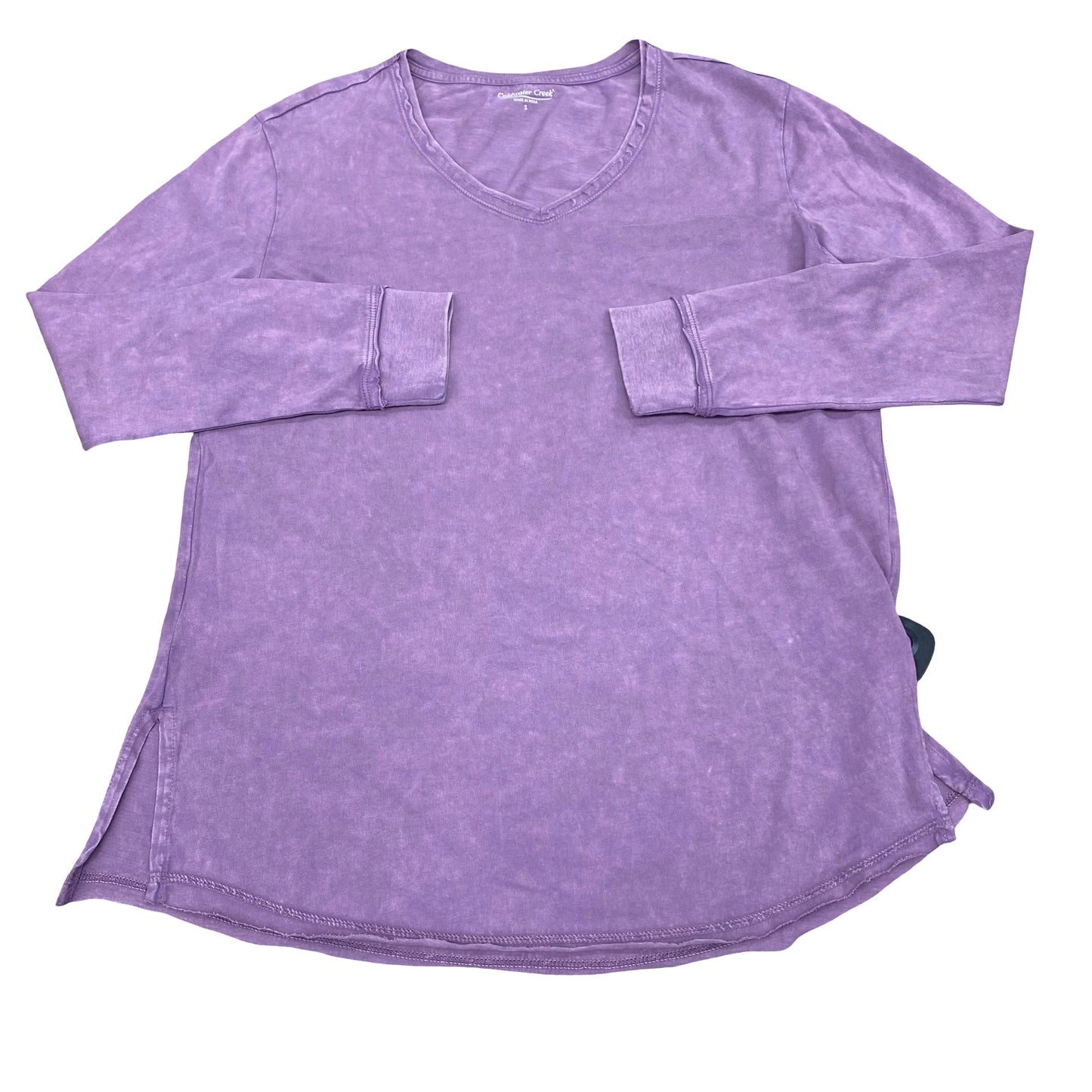 Top Ls By Coldwater Creek In Purple, Size:S