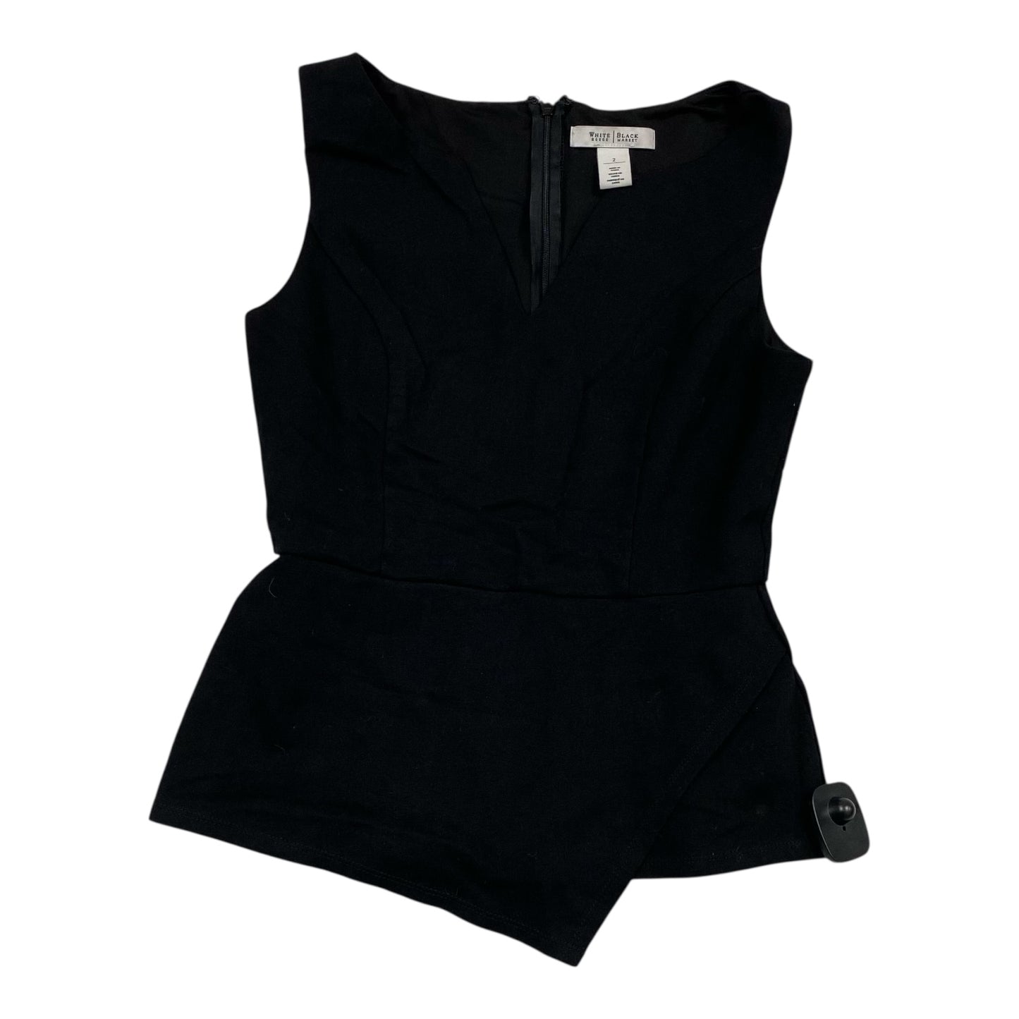 Top Sleeveless By White House Black Market In Black, Size:2