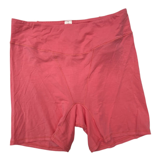 Athletic Shorts By Lululemon In Pink, Size:M