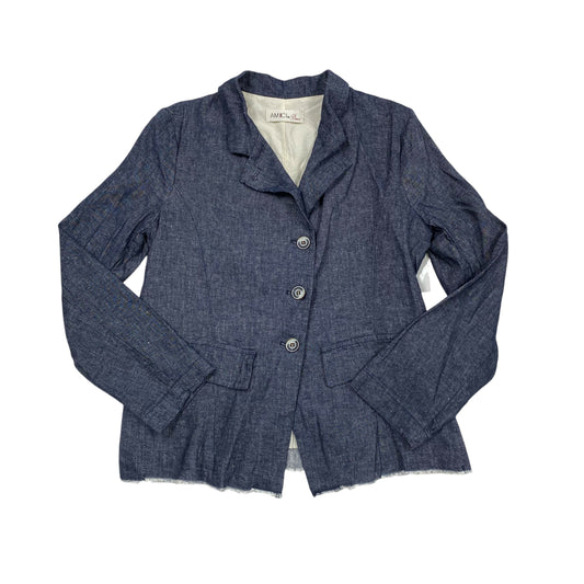 Blazer By Amici by Baci In Blue, Size:M