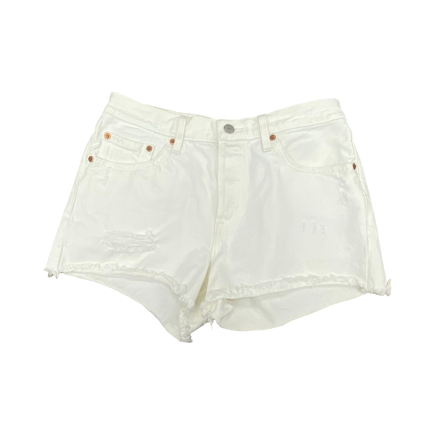 Shorts By Levis In White, Size:6