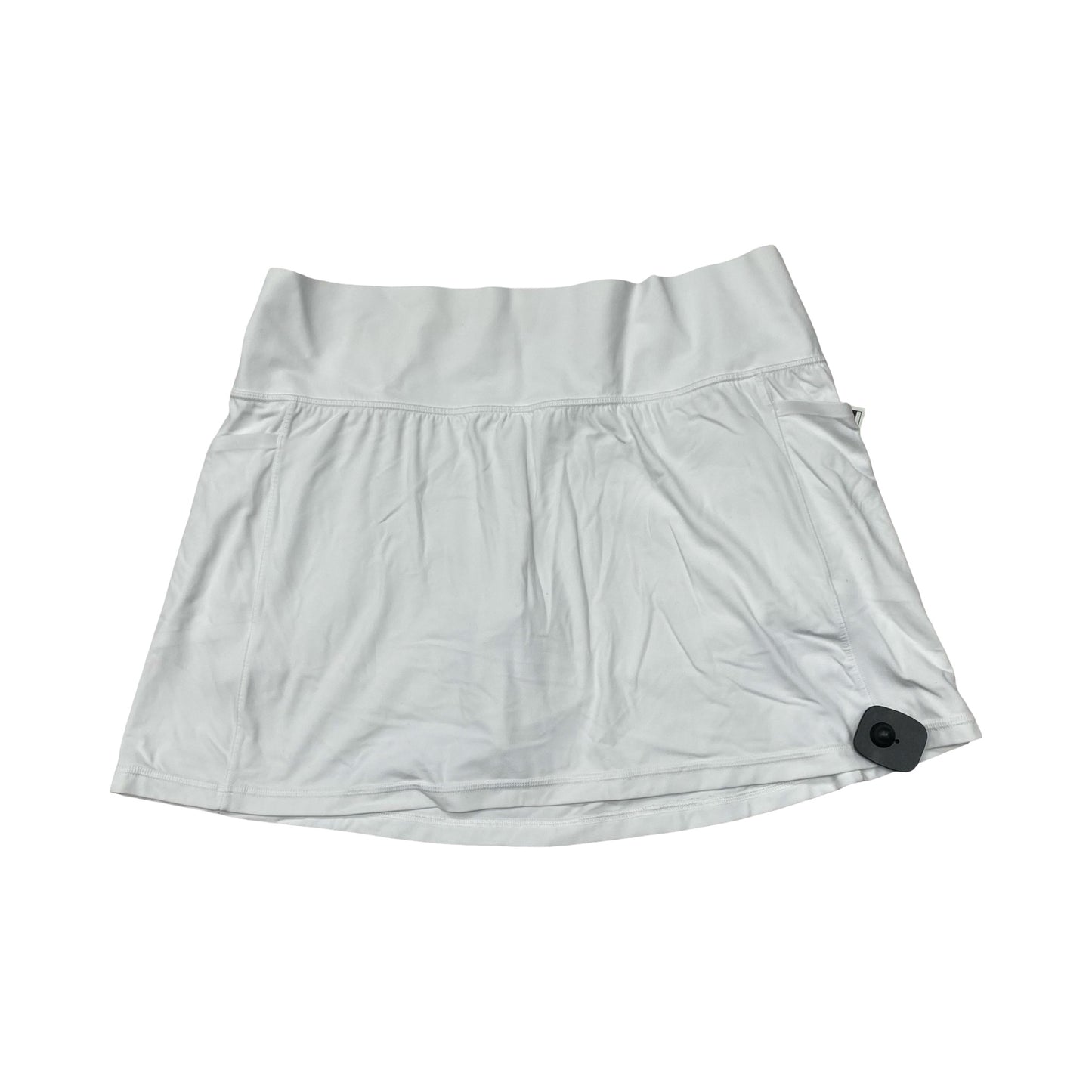 Athletic Skort By Athleta In White, Size:Xl