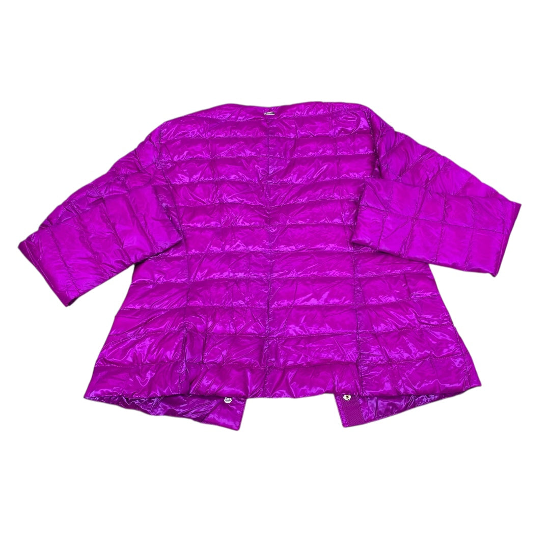 Jacket Designer By  HERNO In Pink, Size:L