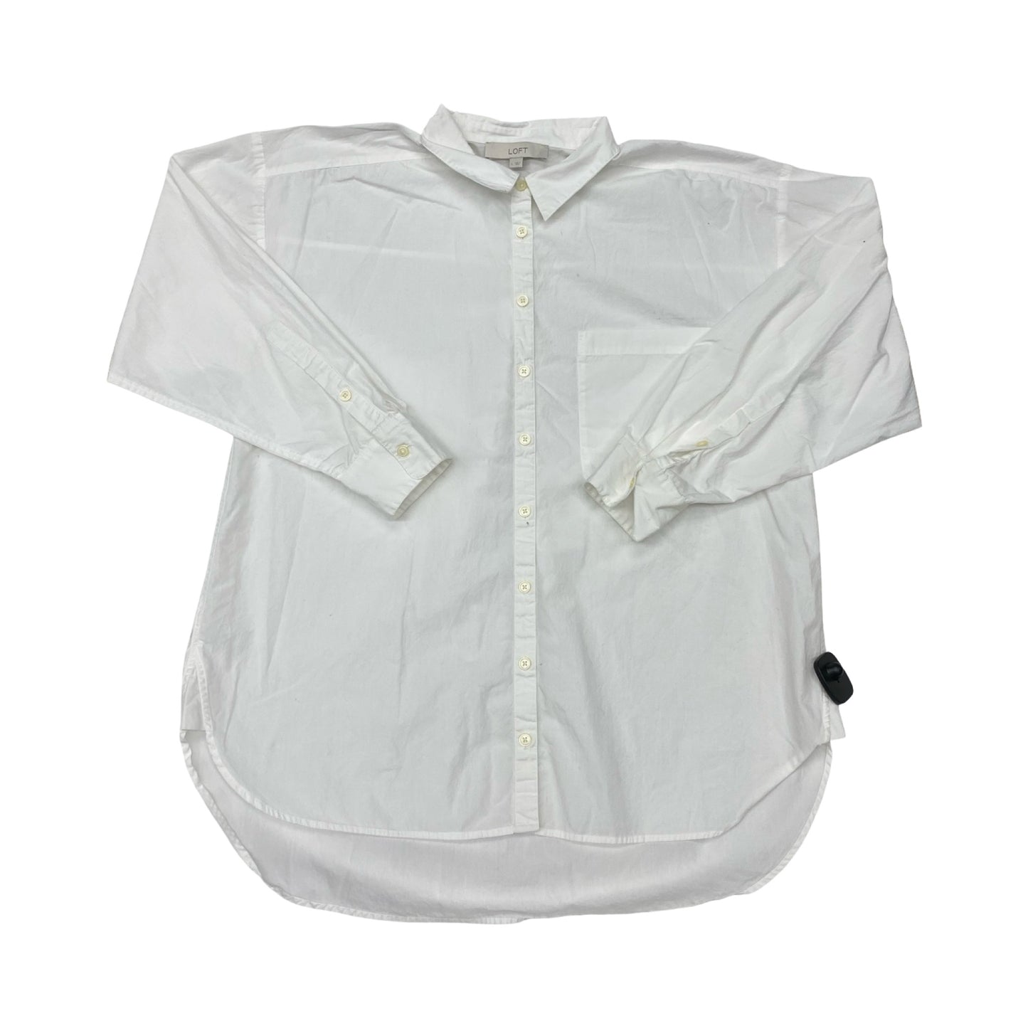 Top Ls By Loft In White, Size:L