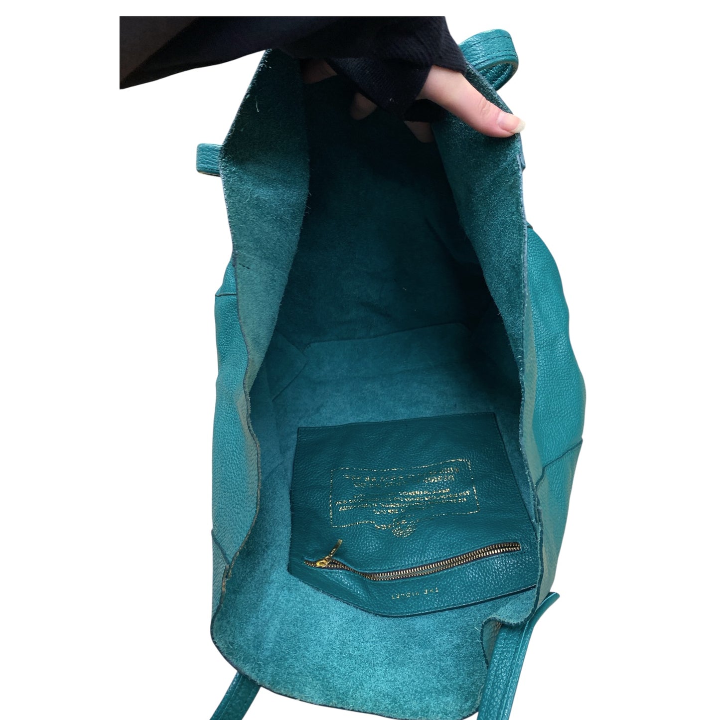 Handbag Designer By Kurt Geiger In Green, Size:Large