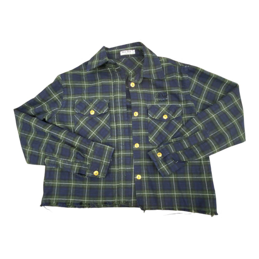 Accessory Luxury Designer Tag By Miu Miu In Plaid Pattern