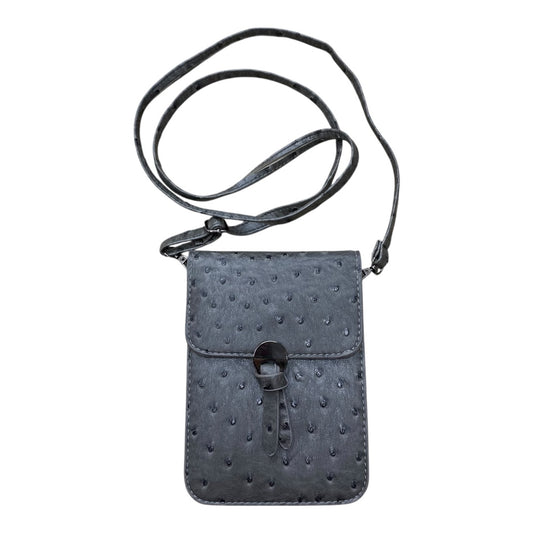 Handbag By Clothes Mentor In Grey, Size:Small