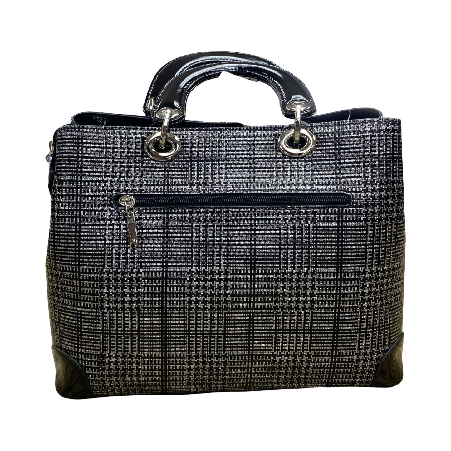 Handbag Designer By Cma In Snakeskin Print, Size:Small