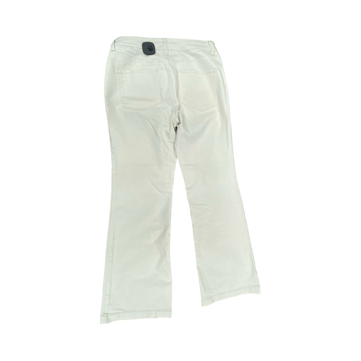 Jeans Wide Leg By 89Th And Madison In Cream, Size:6