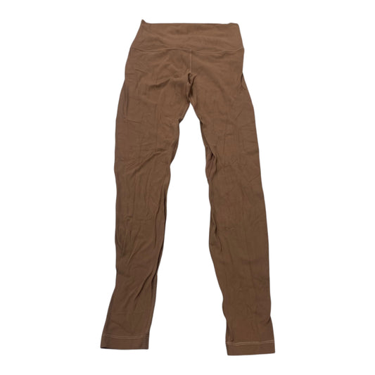 Athletic Leggings By Lululemon In Brown, Size:6