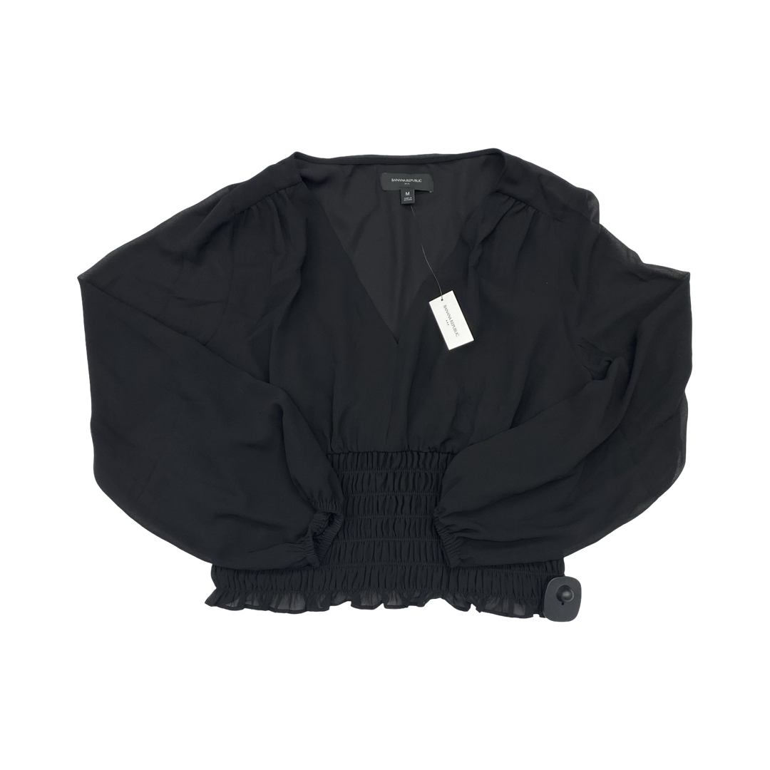 Top Ls By Banana Republic In Black, Size:M