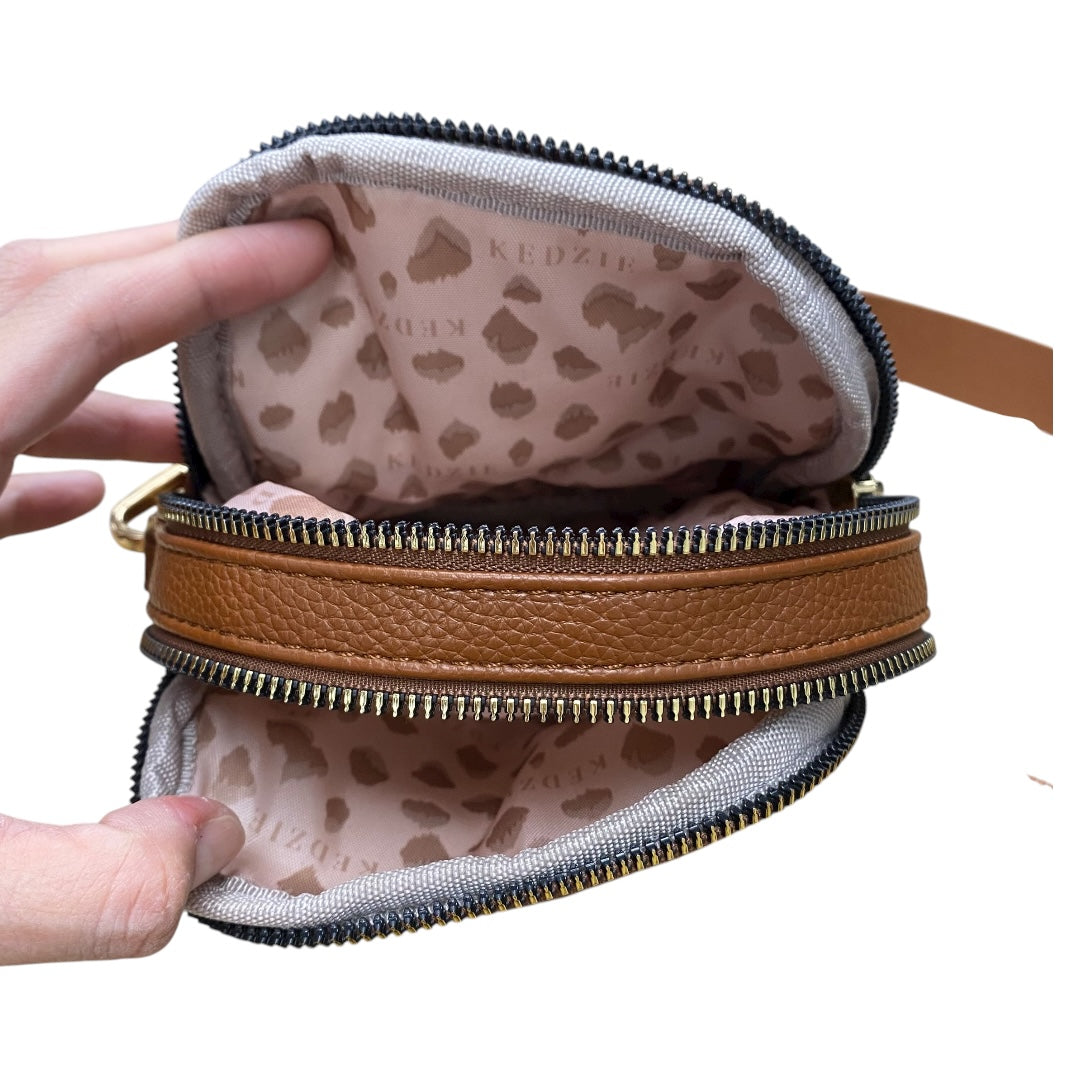 Handbag By Kedzie In Brown, Size:Small