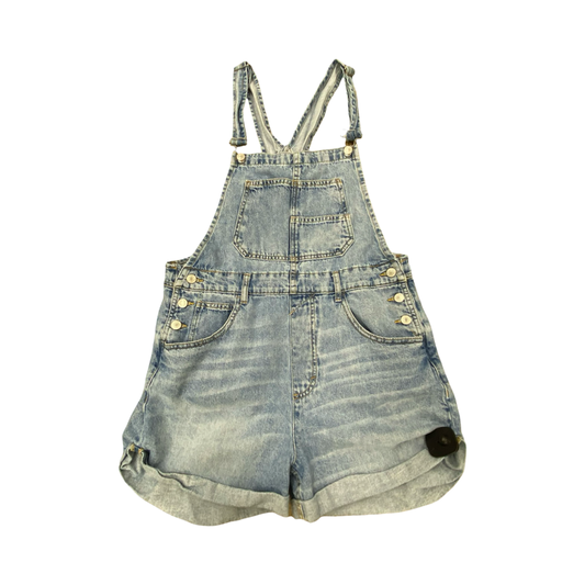 Shortalls By We The Free In Blue Denim, Size:M