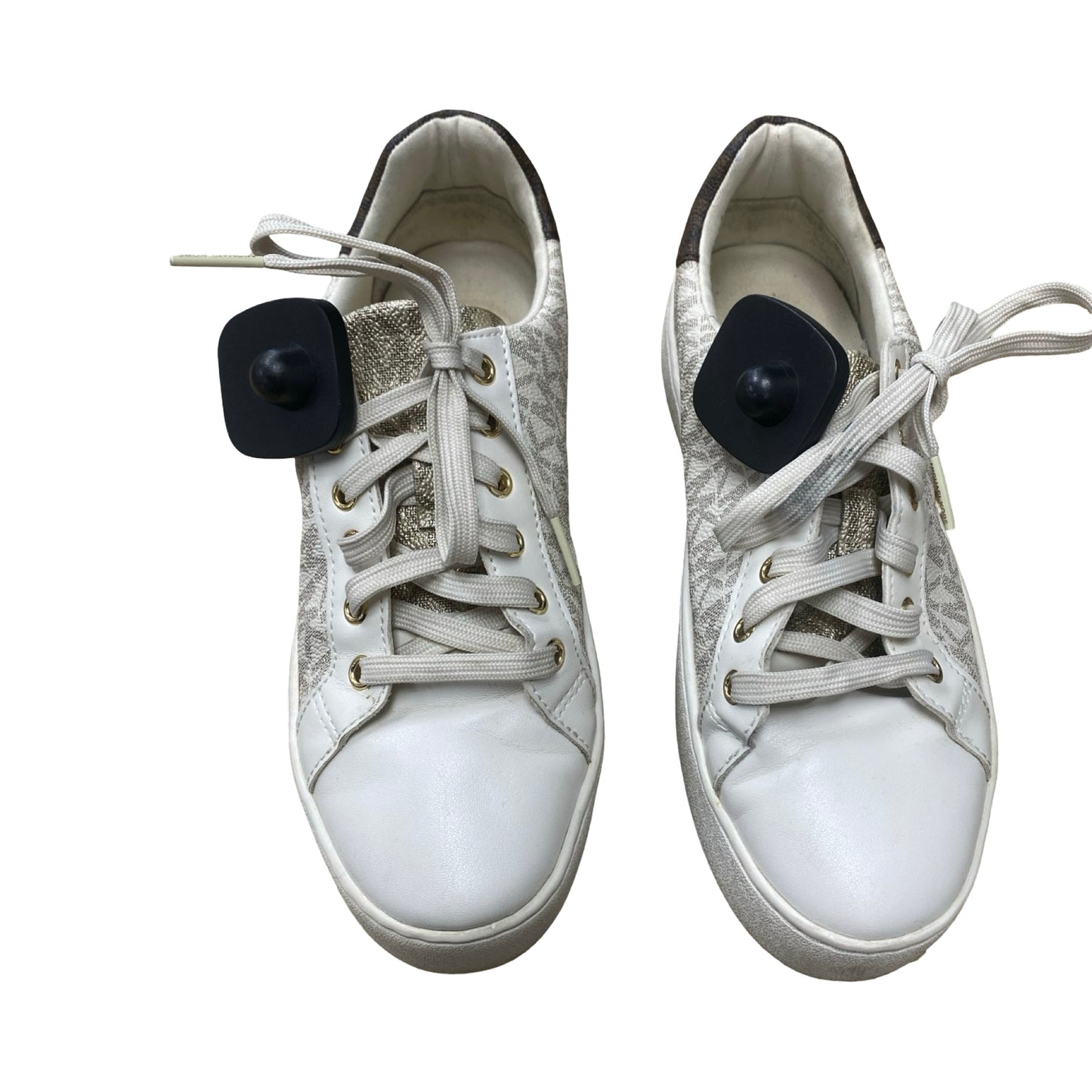 Shoes Sneakers By Michael By Michael Kors In Brown & Cream, Size:7