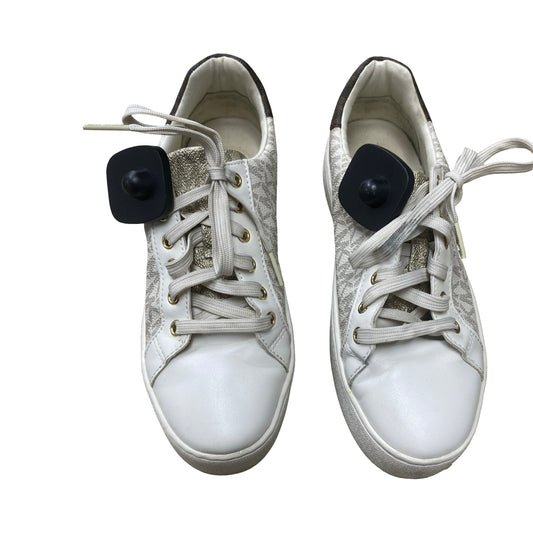 Shoes Sneakers By Michael By Michael Kors In Brown & Cream, Size:7