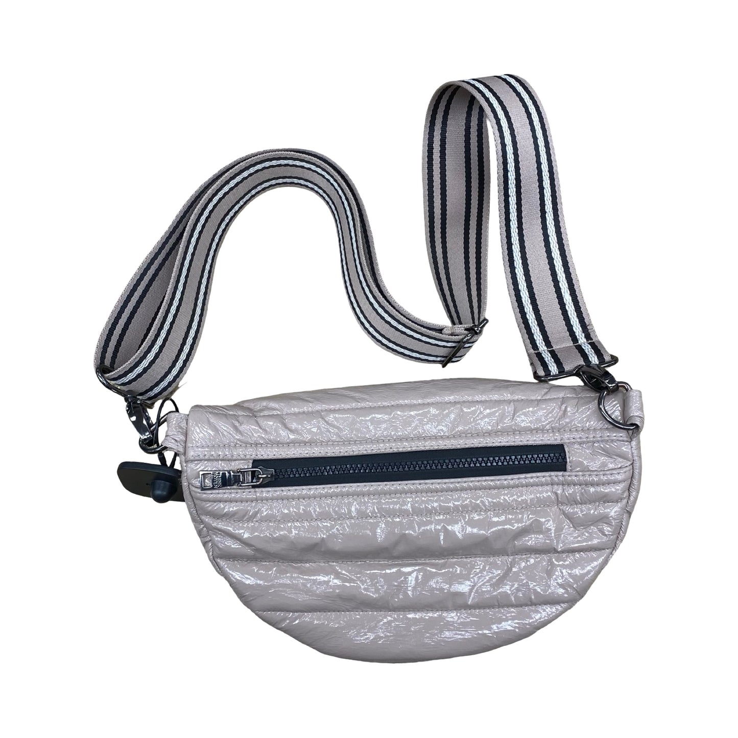 Belt Bag By Think Royln In Taupe, Size:Large