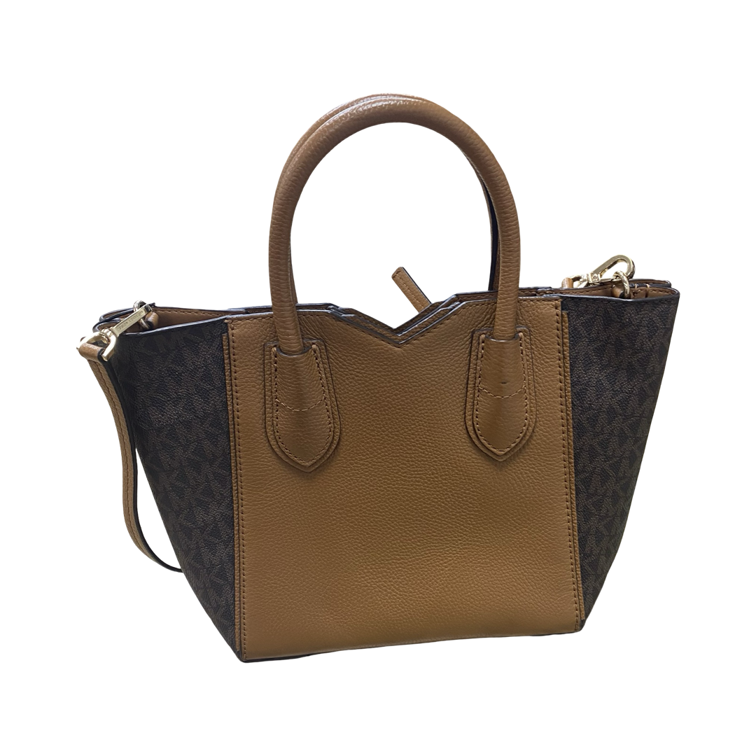 Handbag Designer By Michael Kors In Brown, Size:Small