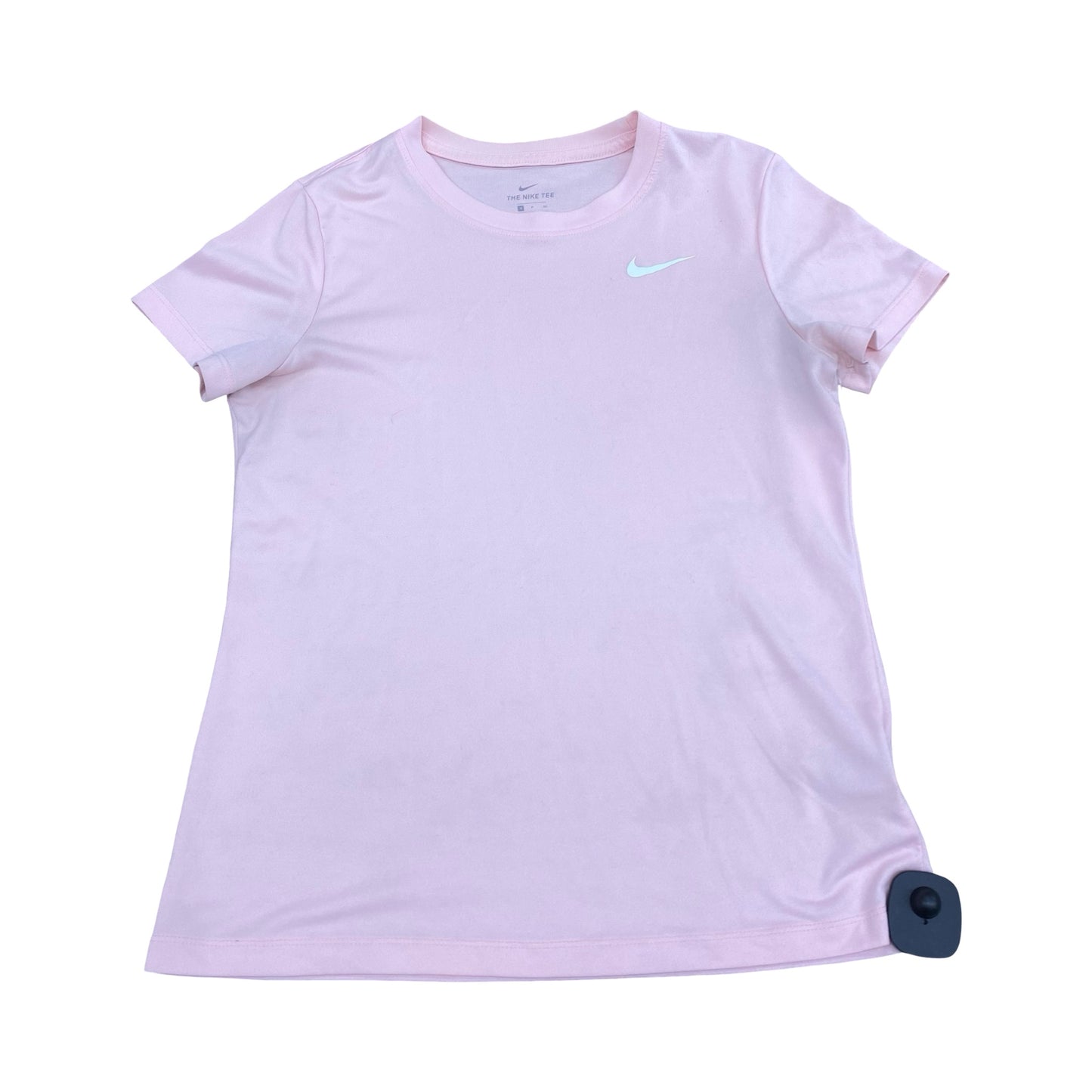Athletic Top Ss By Nike In Pink, Size:S