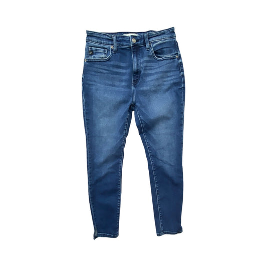 Jeans Cropped By Kancan In Blue Denim, Size:8