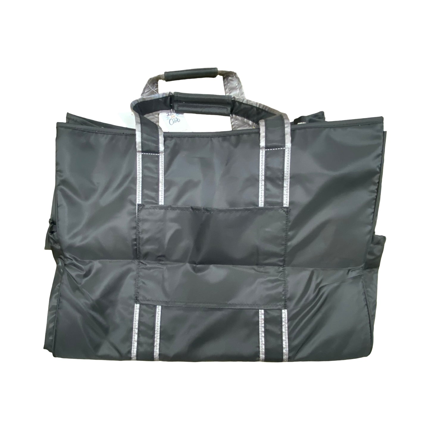 Tote Insulated By Lug In Black & Grey, Size:Large